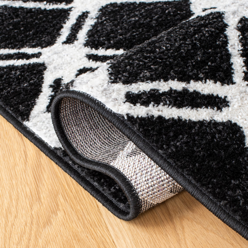 Jahzarra Performance Geometric Rug, Runner 2'6" x 8'