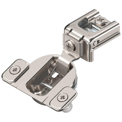 1 inch Overlay 39C Compact 110 Degree Face Frame Concealed Overlay Hinge [Press-in]