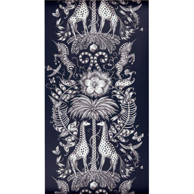 Animalia Kruger 5.5' L x 20.5" W Smooth Wallpaper Roll