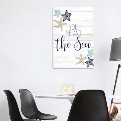 The Sea I 1 Piece Wrapped Canvas Wall Art
