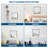Stainless Steel Shower Niche, Brushed Nickel-699068971-695000970