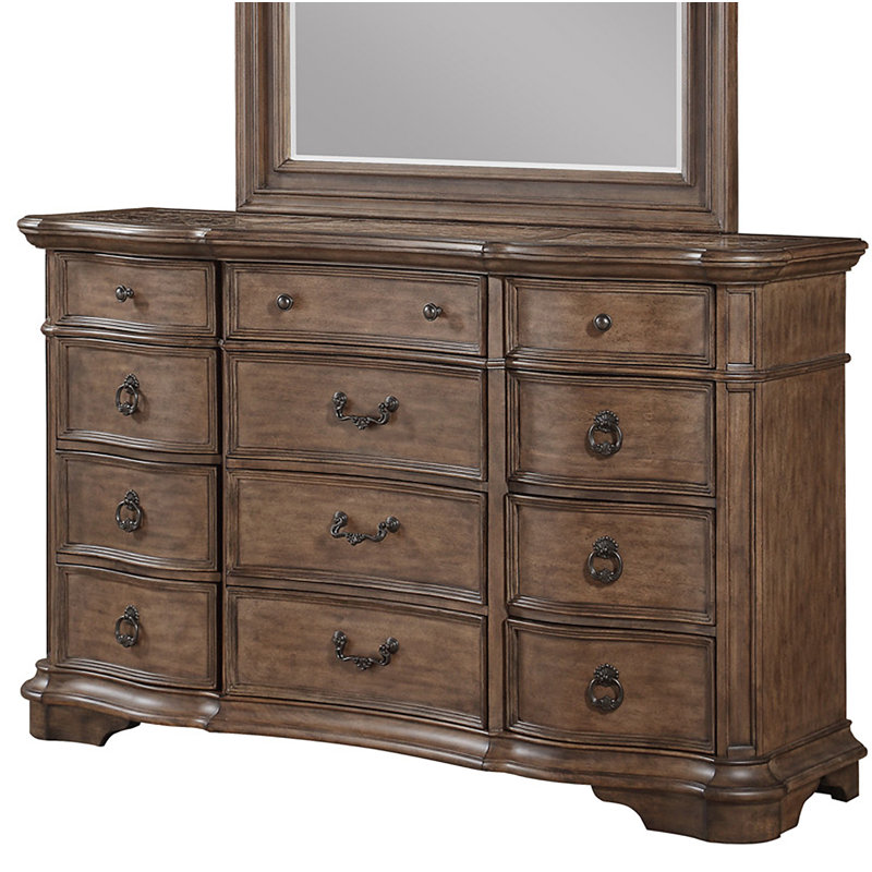 Durst 72'' W 12 - Drawer Dresser, Light Sandstone