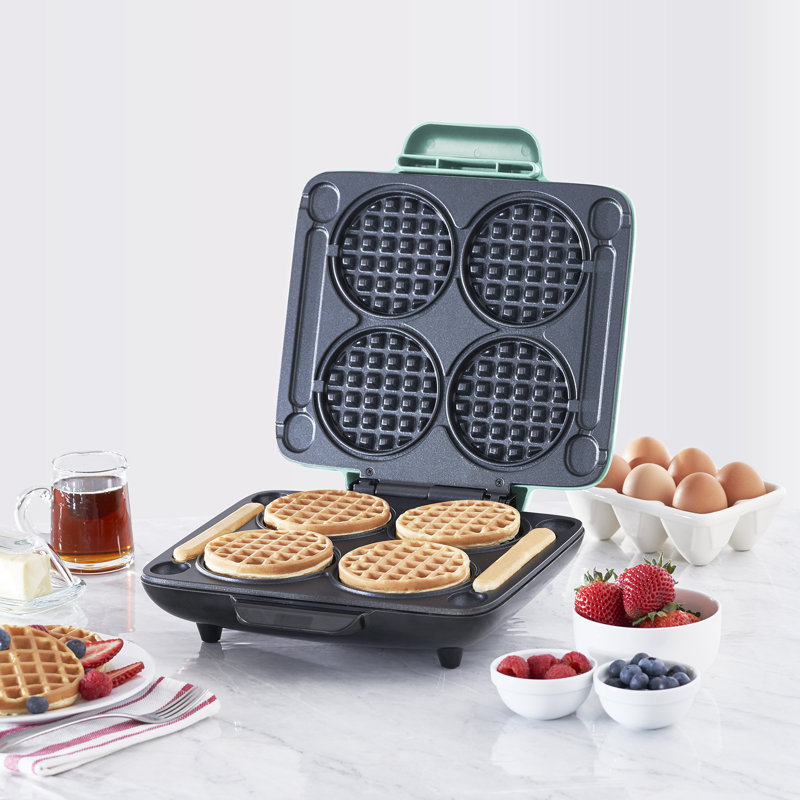 Dash Multi Mini Waffle Maker, Green