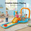 Piscine pour enfants avec glissade gonflable Kiddie