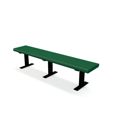 Creekside Recycled Plastic Park Bench