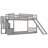 Twin Over Twin Bunk Bed With Convertible Slide And Stairway, Space-Saving And Durable Design For ' Rooms-1017135837