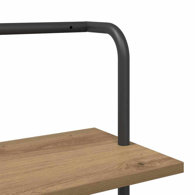  Bookshelf Old Wood Engineered Wood, Artisan Oak, (6 Shelves) 203cm H x 60cm W x 24cm D