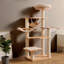 Arbre à chat 6 niveaux avec condons, perchoir, griffoirs-117521389