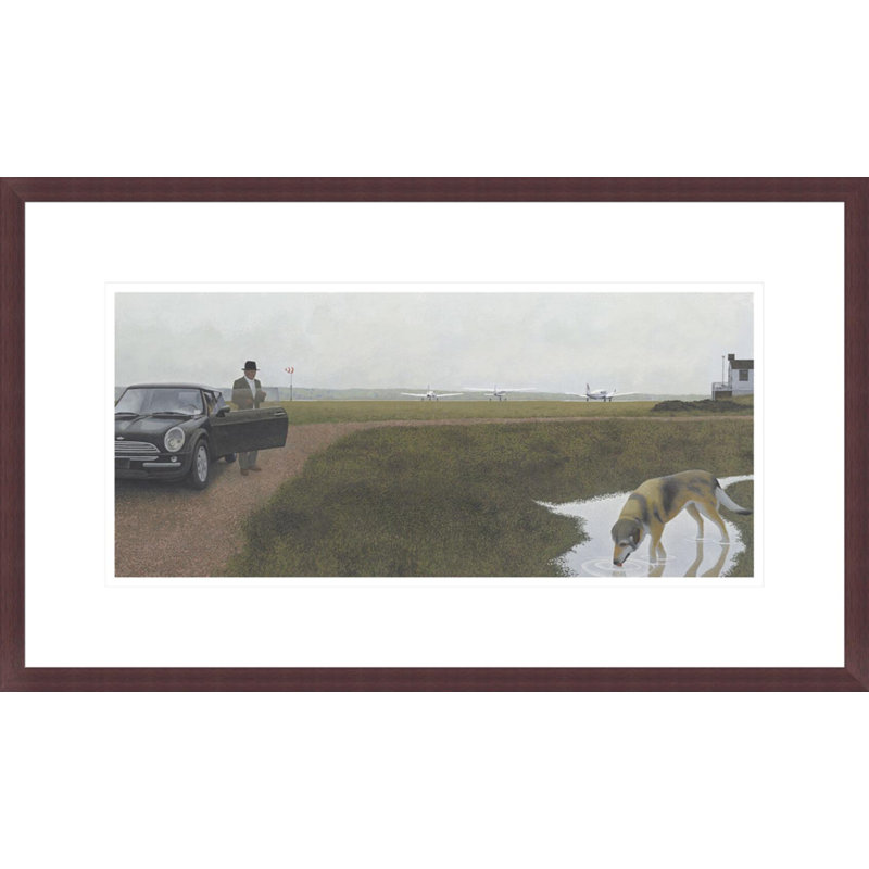 « Waterville » d'Alex Colville – Reproduction giclée encadrée, H 12,88 po x l 21,75 po