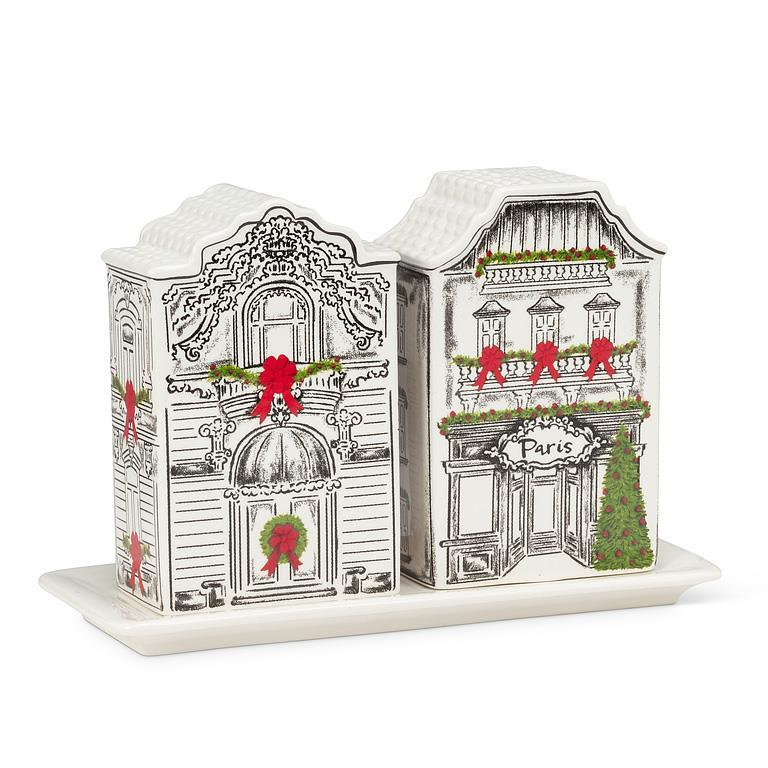 Festive Parisian Homes S&P avec plateau