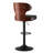 Bentwood Adjustable Height Swivel Bar Stool-572064400