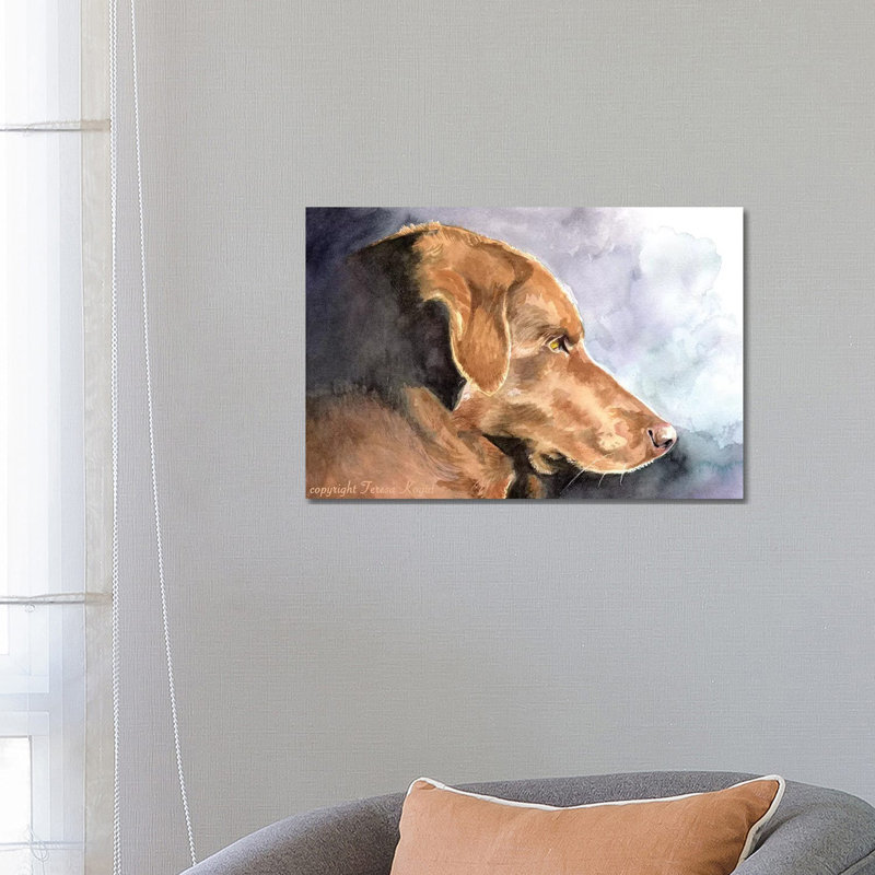 My Daisy 1 Piece Painting on Canvas, 20.32cm H x 30.48cm W x 1.91cm D, Wrapped Canvas