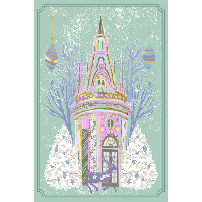 Winter Holidays III by Melissa Wang - Wrapped Canvas Print, 76cm H x 51cm W x 3.8cm D