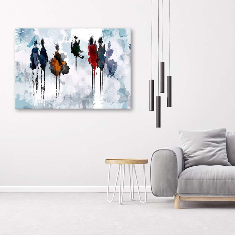 Abstract Women - No Frame Print on Canvas, 70cm H x 100cm W