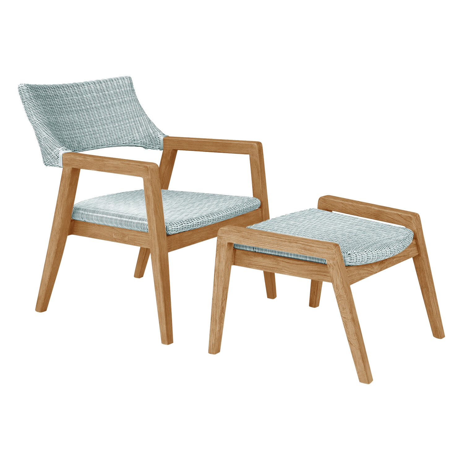 Kingsley Bate Spencer Outdoor Teak Lounge Chair Perigold