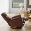 Fauteuil inclinable et oscillant Global Home avec appui-tête et repose-pieds réglables manuellement-1525558369