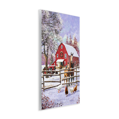 «Winter Farm Scene» par Pip Wilson