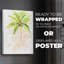 Cocotier II - impression sur toile seulement - non encadrée-766071725