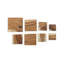 8 Piece Square Standout Wall Décor Set