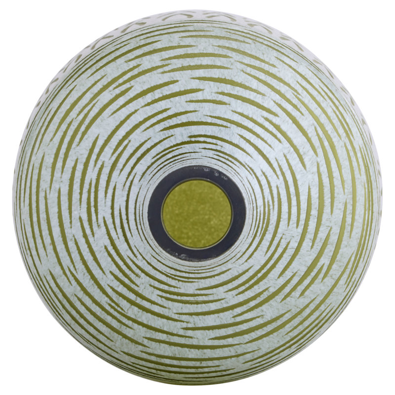 Signo Handmade Glass Table Vase, 11.25" H x 6.5" W x 6.5" D