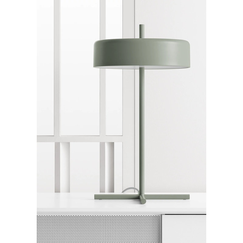 Bobber LED Table Lamp, Gray Green