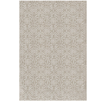 Damask Area Rug