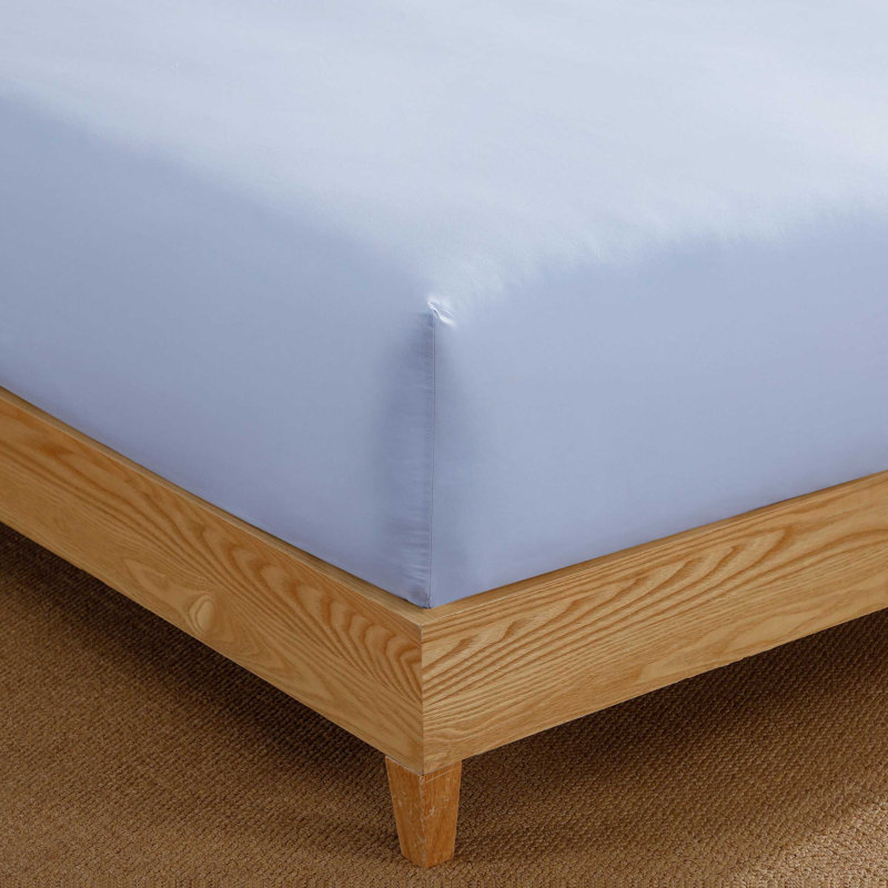 Drap-housse simple Tommy Hilfiger Hilfiger Essentials, Bleu, Lit simple