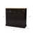 Two Drawers And Two-Compartment Tilt-Out Trash Cabinet Kitchen Trash Cabinet-Black