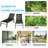 Hiarni Outdoor Chaise Lounge with Wheels, Five Position Recliner, Steel Frame-813610527