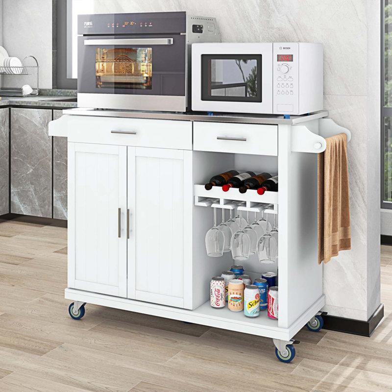 Kitchen Cart, White