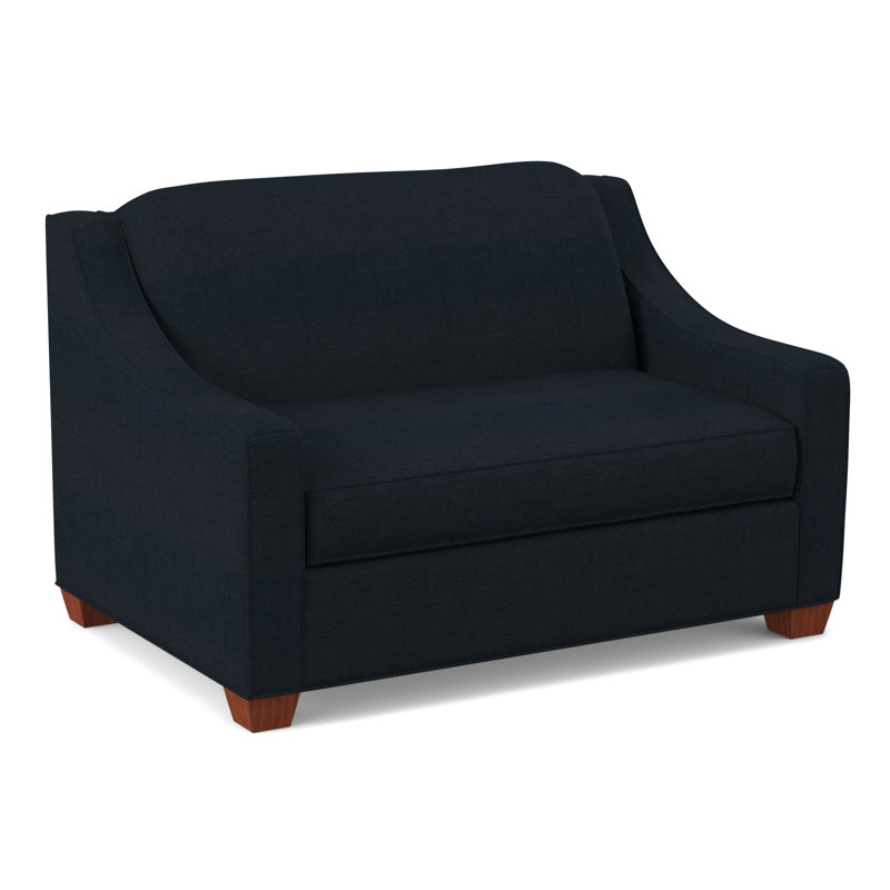 Phillips Upholstered Accent Chair, BM Cherry, Antic Navy