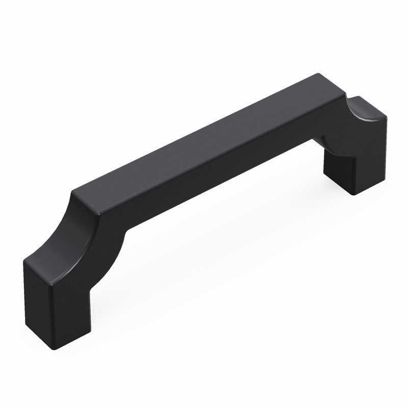 Monarch Bar / Handle Pull, 3", Matte Black