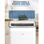Climatiseur portatif 12-en-1 12 000 BTU avec télécommande et écran tactile, refroidit 550 pieds carrés, déshumidificateur et ventilateur, mode veille 50dB silencieux pour la chambre à coucher, le salon, le bureau
