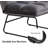 Varrian 2 Set Accent Chair with Ottoman, Velvet Modern Metal Legs, Club Chair Lounge Sofa Couch-873821707
