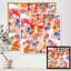 «Vibrant Wild Spring Leaves and Wildflowers VI», peinture sur toile-59915394-59915395