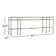 La Grange 91'' W Stone Console Table