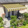 Dakota Fields 300cm W x 250cm D Fabric Cover Retractable Patio Awning