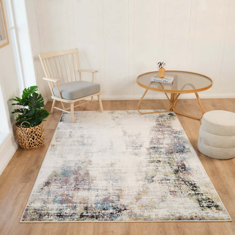 Odena Collection Transitional Abstract Area Rug, Rectangle 2' x 3'