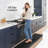 Zulay Home Anti Fatigue Floor Mat Thick Cushioned Comfortable Padded Kitchen Mats - 24X70