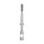 Robinet de cuisine à poignée simple 19 po d'Uniwa (finition nickel brossé)-126278895