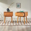 Tables de chevet en bois massif 1 tiroir Chastina-98921731