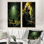 Christianisme Jardin de Gethsemane - Ensemble de 2 décorations murales Christianisme