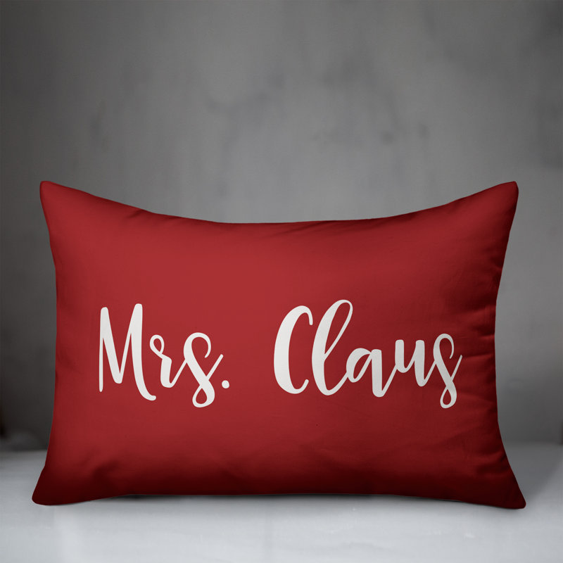  Coussin Mme Claus, Rouge