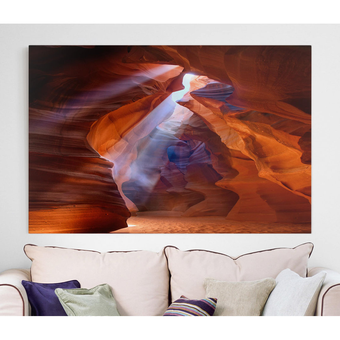 Leinwandbild Lichtspiel im Antelope Canyon