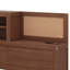 Lit de jour en bois Jacksten avec 3 tiroirs, tablette souple supérieure, tablette, prises et ports USB-327355411-285587816