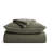 Stonewashed 100% Natural Cotton Waffle Quilt Set-119236249-119236246