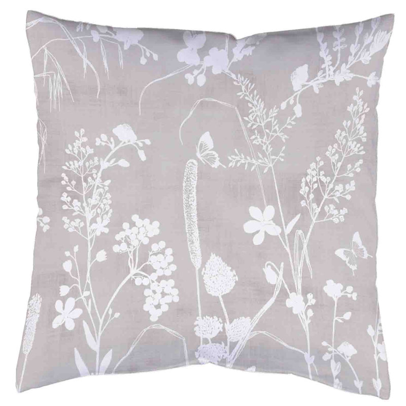 Gräser Floral Square Pillow Cover, 40cm H x 40cm W x 1cm D, Yellow