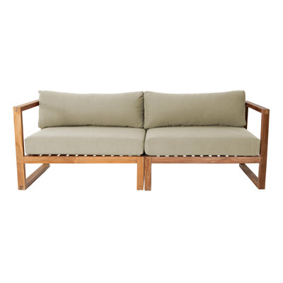 Jalyric 84'' Teak Outdoor Sofa