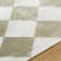 Purcell Machine Washable Modern Boho Diamond Dusty Sage Area Rug