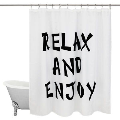 Rideau de douche simple